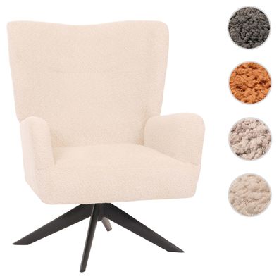 Lounge-Sessel HWC-N65, Cocktailsessel Polstersessel Relaxsessel, drehbar