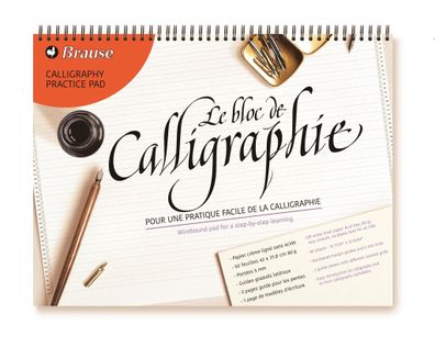 Brause Kalligraphie Übungsblock A3 80g 50Bl