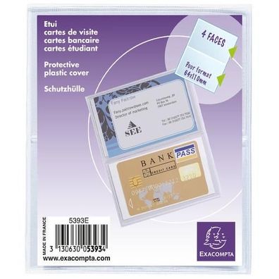 Exacompta Schutzhülle 64x110 Visi&Kreditk 10S