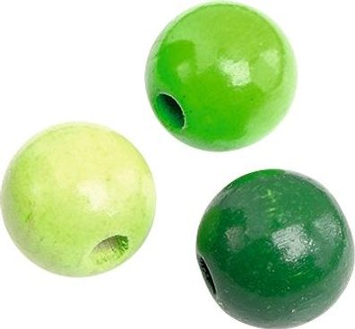 KNORR Prandell 216012808 Holzperlen-Mix Ø 8 mm Buche Deutschland maigrün