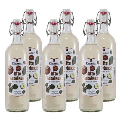 Raunikar Alte Haselnuss Nussbrand (6 x 1,0L)