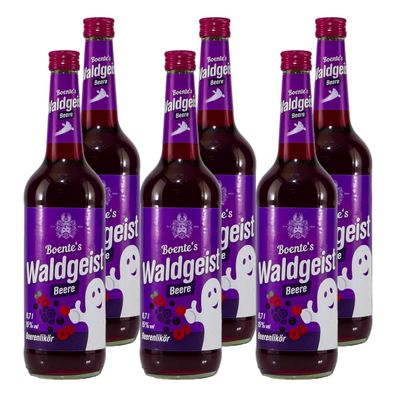 Boente Waldgeist Beerenlikör (6 x 0,7L)