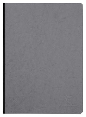 Clairefontaine Heft AgeBag A4 Leinen bl 96Bl gr