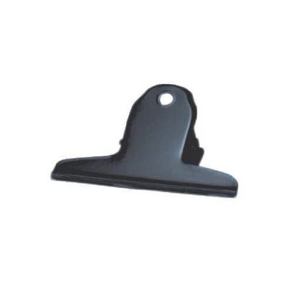 Alco Briefklemmer Metall fabig lackiert 75mm schwarz 10 Stück