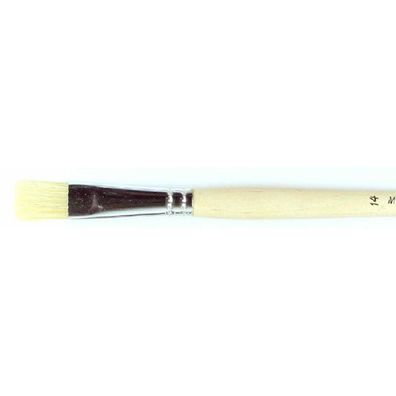 CMI Pinsel Borsten Schule flach Gr. 14