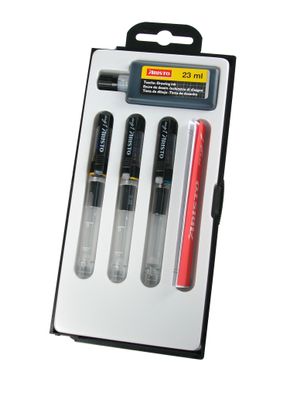 Aristo Tuschefüller mg1 proCollege 3er-Set schwarze Tusche, 0.2/ 0.35/ 0.7 mm