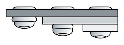 Blindniet PolyGrip® Nietschaft dxl 4,0x17,0mm Alu/Stahl 500 St. GESIPA