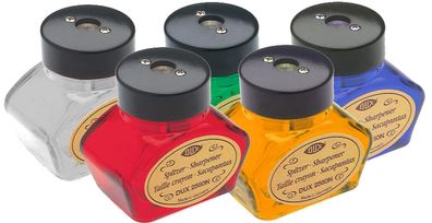 Standardgraph Tintenglas-Spitzer mit ULTRA MAX Einbauspitzer farb. Sortiert 1 Stück