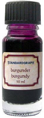 Standardgraph Tintenglas 10 ml bordeaux 1 Stück