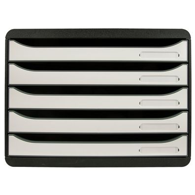 Exacompta BIG-BOX PLUS QUER sw/weiss glossy