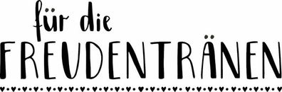 HEYDA 211800352 Stempel Allgemein für die Freudentränen Holz matt lackiert
