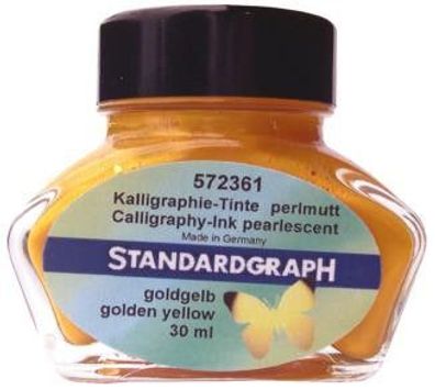 Standardgraph Tinte perlmutt goldgelb 30 ml 1 Stück
