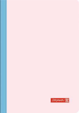 Brunnen 104361371 Kladde Colours of Holiday A6 dotted Karton-Einband, flexibel pink