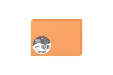 Clairefontaine Doppelkarte C6 210g clementine