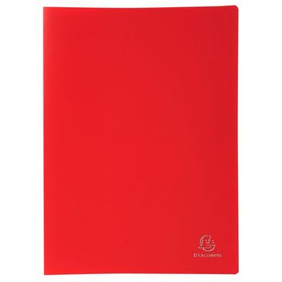 Exacompta Sichtmappe A4 50 Hüllen rot