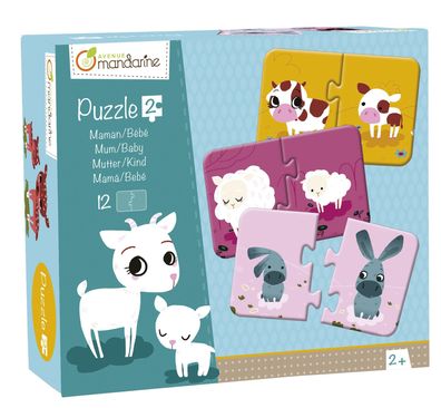 Avenue Mandarine Puzzle Mutter & Kind 2-Teile
