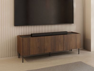 TV-Lowboard Tewos K144 mit Metallfüße Sideboard Wohnzimmer Kollektion M24