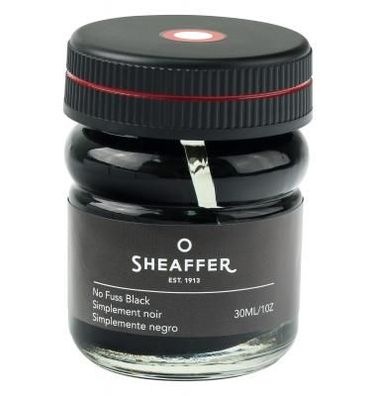 Sheaffer Tintenglas 30ml Schwarz Ohne Schnick Schnack