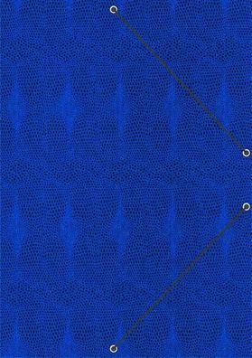 RNK Gummizugmappe Style Sea Blue 245x340mm 9 Fächer bis DIN A4