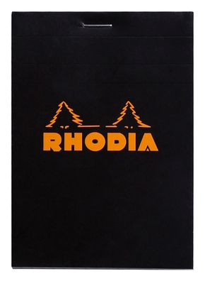 Rhodia Notizblock Rhodia 85x120 geh kar 80Bl sw