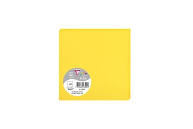 Clairefontaine Karte Pollen 135x135 210g sonnenglb