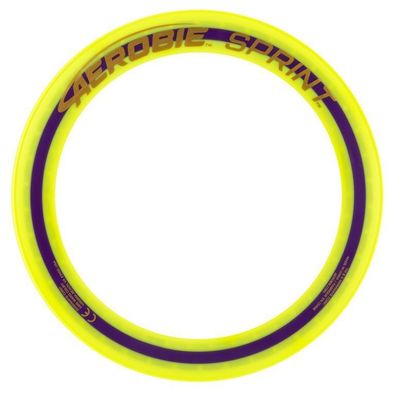 Aerobie Wurfring Sprint, klein 25 cm, gelb