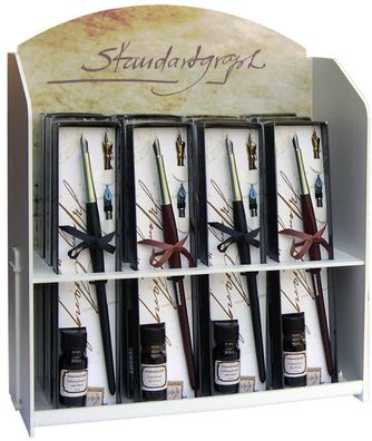 Standardgraph Kalligraphie-Set LUXUS mit 2 x 6 Sets sortiert im Display