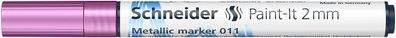 Schneider Metallicmarker Paint-It 011 2mm violet metallic