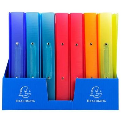 Exacompta Ringbuch A4 Linicolor 2R 30mm sort