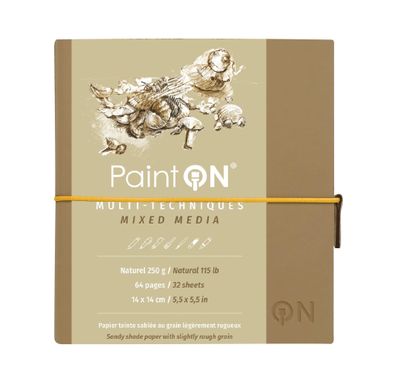 Clairefontaine Paint'On Fadenb 14x14 64S natur250g