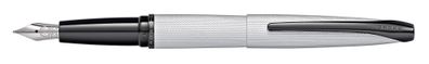 Cross Füllfederhalter ATX Gebürstetes Chrom, F-Feder