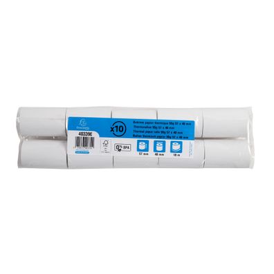 Exacompta Rolle 1lg therm 55g 57x18mmm oBPA per10