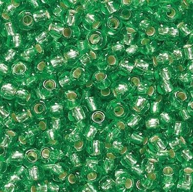 KNORR Prandell 216106420 Böhmische Rocailles Ø 25 mm Glas grün