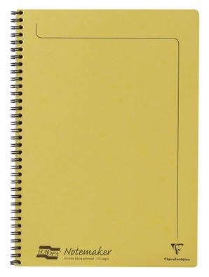 Clairefontaine EUROPA Notemakers A4 60Bl L8 Zitron