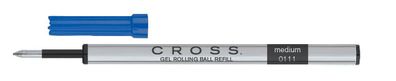 Cross Gel-Rollerballmine Selectip blau 0,7 mm, 2 Stück im Blister