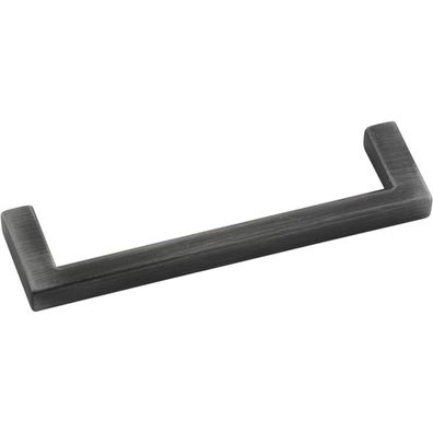 SIRO Griff Macha Lochabstand 96mm Breite 104mm zink eisenfärbig gebürstet matt