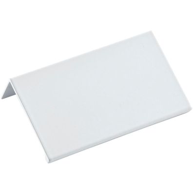 SIRO Griffleiste Crevan Lochabstand 48mm Länge 70mm Aluminium weißglänzend