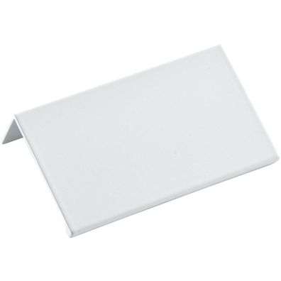 SIRO Griffleiste Crevan Lochabstand 48mm Länge 70mm Aluminium weißglänzend