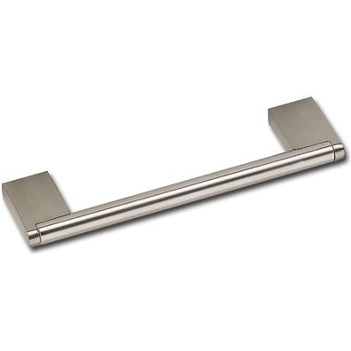 SIRO Griff Elth ø 10mm Lochabstand 128mm B 148mm Edelstahl/Sockel zink geb./Edelst