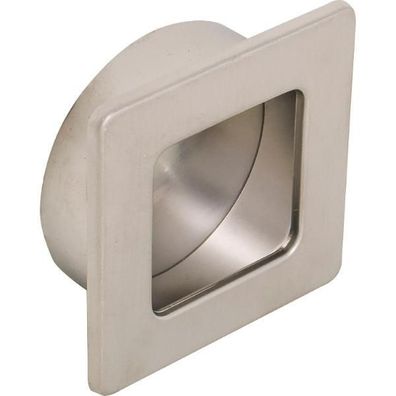 ESTAMP Muschelgriff Annea Breite 64mm Einlass ø 60mm zink Edelstahl Effekt
