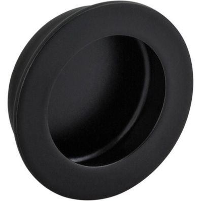 Alles im Griff Muschelgriff Forrada ø 40mm Einlass ø 35mm Edelstahl schwarz matt