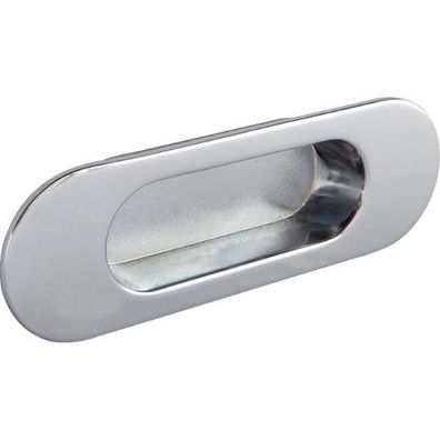 ESTAMP Muschelgriff Zalya Breite 110mm Einlassmaß 68x25mm zink verchromt poliert