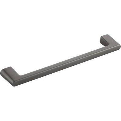 furnipart Griff Diner Lochabstand 160 Breite 180mm Zinkdruckguss anthrazit gebürste
