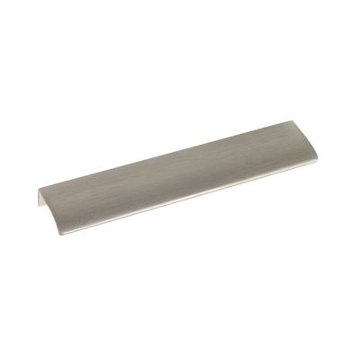 furnipart Griffleiste Edge Straight Lochabstand 2x160mm Länge 350mm, luminium Edels