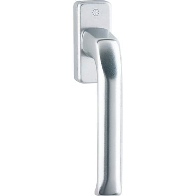 Hoppe Fenstergriff LONDON Vierkant 7x32mm Alu silber eloxiert
