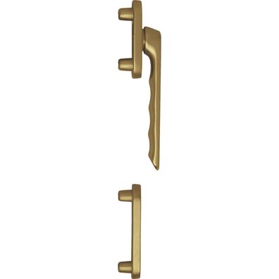 Hoppe Balkontürgriff-Halbgarnitur LIÈGE außen flach bronze