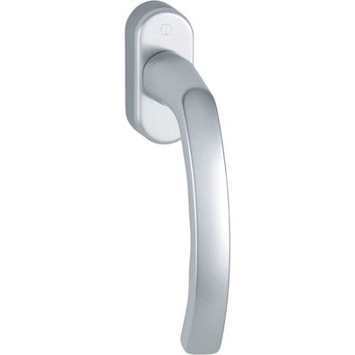 Hoppe Fenstergriff LIÈGE Vierkant 7x40mm Alu silber eloxiert