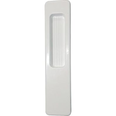 HAUTAU ATRIUM HS Griffmuschel außen Aluminium weiß RAL 9016
