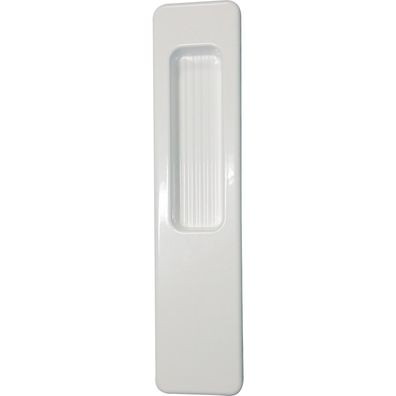 HAUTAU ATRIUM HS Griffmuschel außen Aluminium weiß RAL 9016