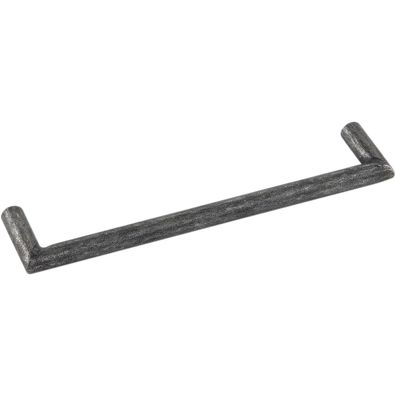 Halcö Möbelgriff Davos Lochabstand 160mm Breite 170mm Eisen verzinkt schwarz passiv